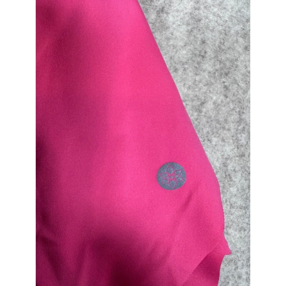 k264. Womens 2-in-1 Running Shorts Hot Pink Layered Athletic Gym Shorts Size M